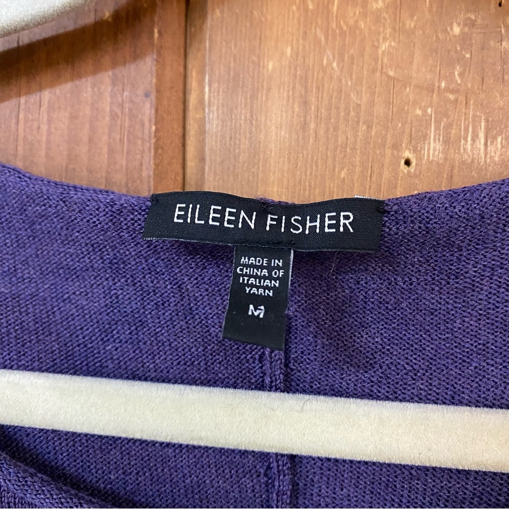 EILEEN FISHER Merino Wool Tunic Dress Medium - Picture 2 of 4